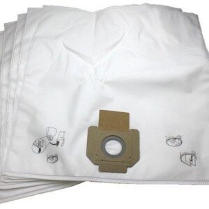 Nilfisk 5Pc Fleece Filter Bags - Suits Attix 50 - 47L