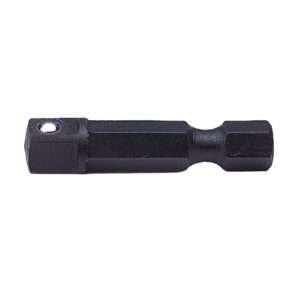 Koken 110-50B Bit Adaptor 1/4" Hex Shank x 1/4"M SQ (With Ball)