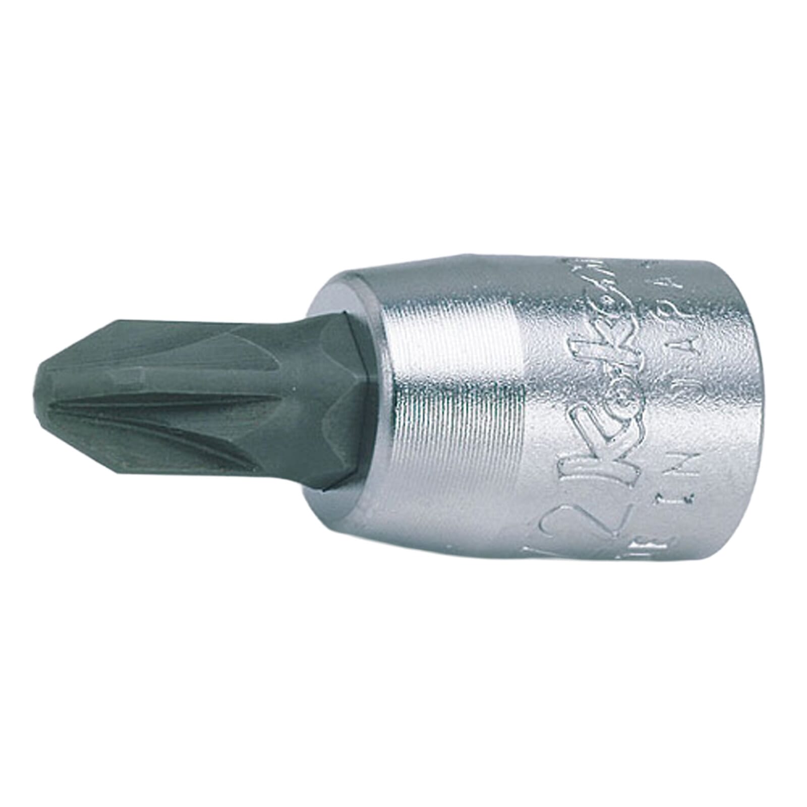Koken 2000.28 Bit Socket 1/4"Dr #1 Pozi 1 Koken 2000.28 Bit Socket 1/4"Dr #3 Pozi