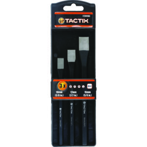 Tactix Cold Chisel 3pc Set