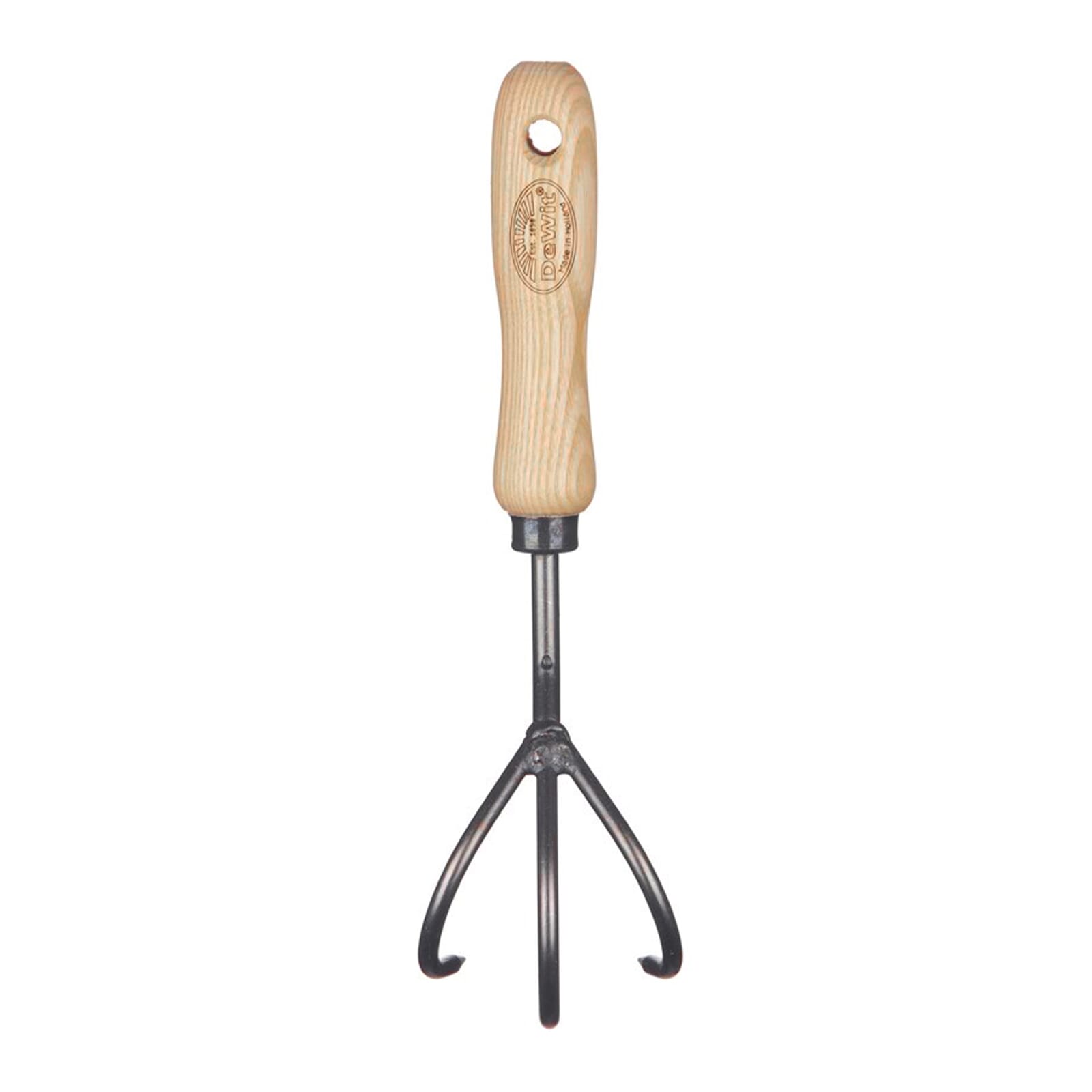 Dewit Cultivator 3 Tine Ash Handle 140mm 1 Dewit Cultivator 3 Tine Ash Handle 140mm