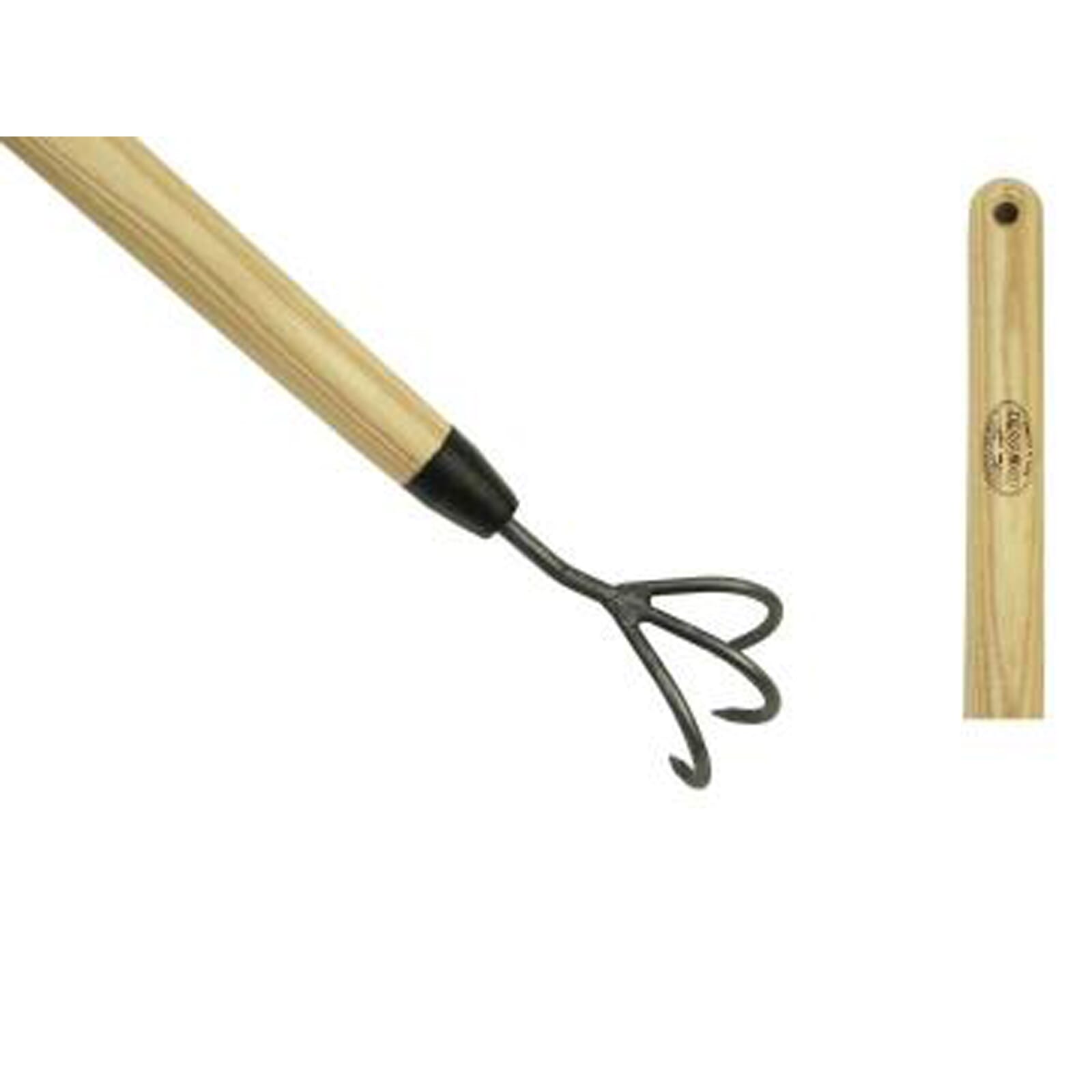 Dewit 3 Tine Cultivator Ash Handle 1400mm 1 Dewit 3 Tine Cultivator Ash Handle 1400mm