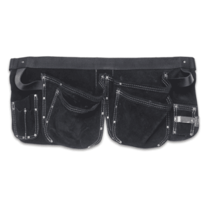 Taurus Tough Suede/Web Toolbelt Apron Split Leg 4-Pocket Grey