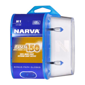 NARVA PLUS150 H1 GLOBE 12V 55W TWIN PACK