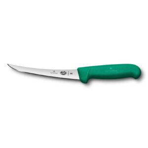 Victorinox Boning Knife 5.6604.15cm Curved Blade Green Handle
