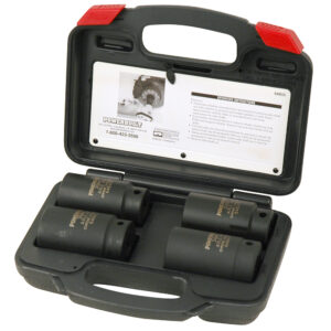 1/2” Dr 4pc 6pt Axle Nut Socket Set