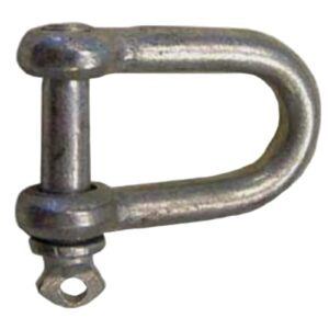 Taurus Dee Shackle 12mm (Galvanised) - Labelled