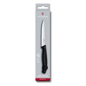 Victorinox Steak Knife Set 6.7233 - 11cm 6 piece Pointed Hang Box