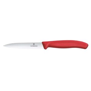 Victorinox Vegetable Knife 6.7731 - 10cm Wavy Blade New Red Handle