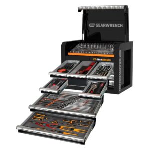 GEARWRENCH 241Pc Combination Tool Kit + 28in. Tool Chest