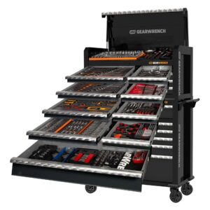 GEARWRENCH 542Pc Combination Tool Kit + 43in. Chest & Trolley