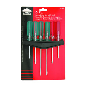 6pc Screwdriver Set with Holder