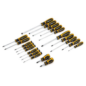 GEARWRENCH 20Pc Phillips©/Slotted/Torx© Dual Material Screwdriver Set