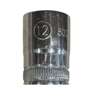 GEARWRENCH 12mm 1/4in. Drive 12-Point Metric Standard Socket