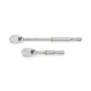 GEARWRENCH 2Pc 3/8in. Drive 90-Tooth Compact Head Teardrop Ratchet Set