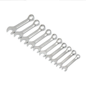 GEARWRENCH 10Pc 12-Point Metric Stubby Combination Wrench Set