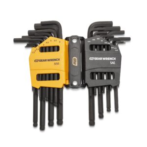 GEARWRENCH 26Pc Metric/SAE Ball End Hex Key Set