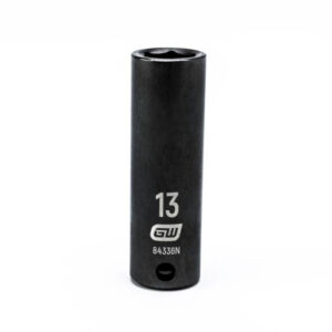 GEARWRENCH 13mm 3/8in. Drive 6-Point Metric Deep Impact Socket