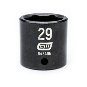 GEARWRENCH 29mm 1/2in. Drive 6-Point Metric Standard Impact Socket