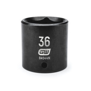 GEARWRENCH 36mm 1/2in. Drive 6-Point Metric Standard Impact Socket