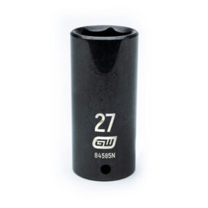 GEARWRENCH 27mm 1/2in. Drive 6-Point Metric Deep Impact Socket