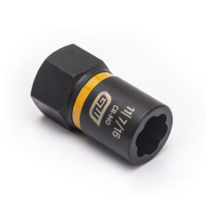 GEARWRENCH 11mm (7/16in.) 3/8in. Drive Bolt Biter™ Impact Extraction Socket