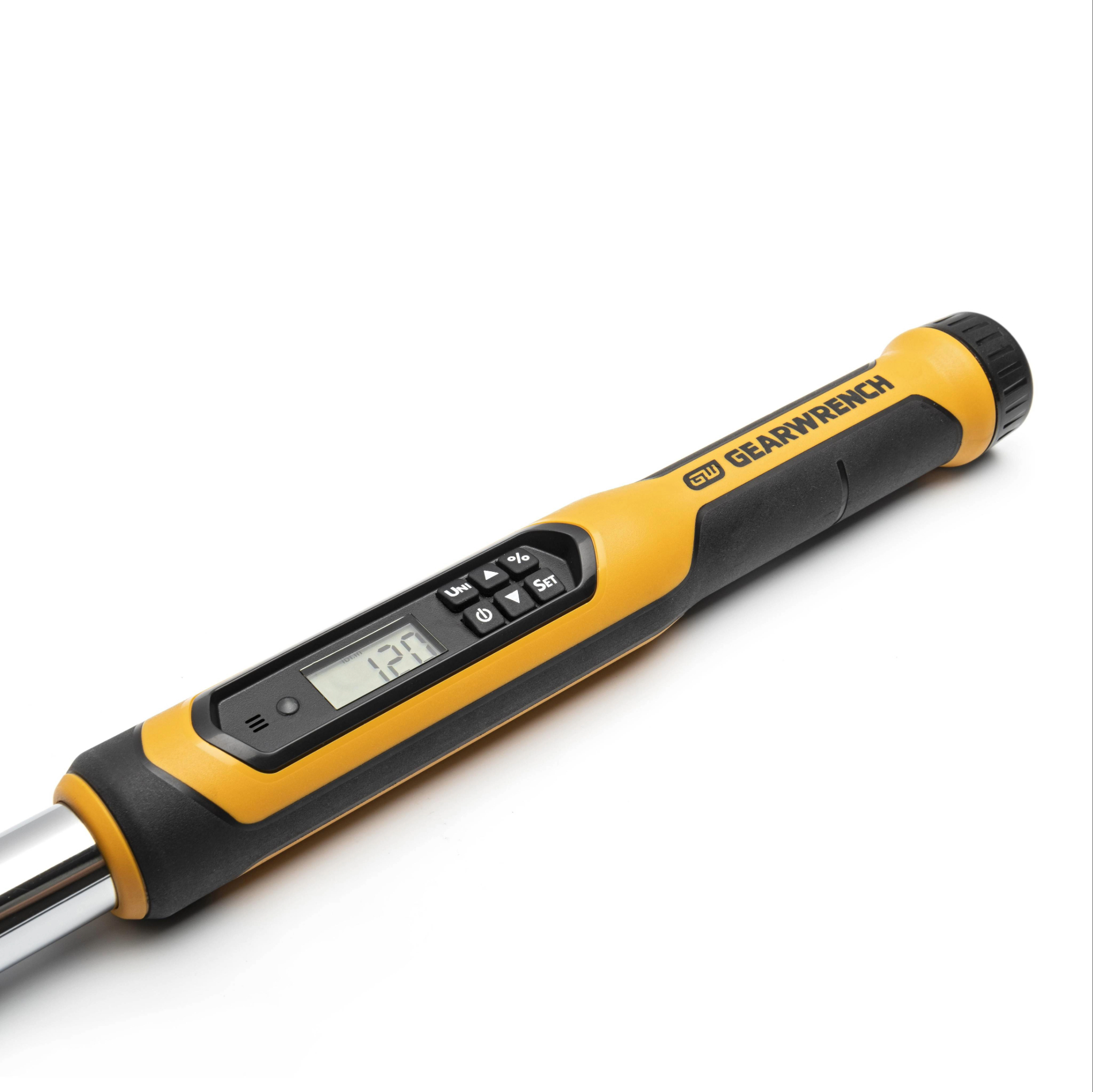 GEARWRENCH 3/8in. Drive 7.1-99.6ft/lbs. Electronic Torque Wrench 4 GEARWRENCH 3/8in. Drive 7.1-99.6ft/lbs. Electronic Torque Wrench - Image 4