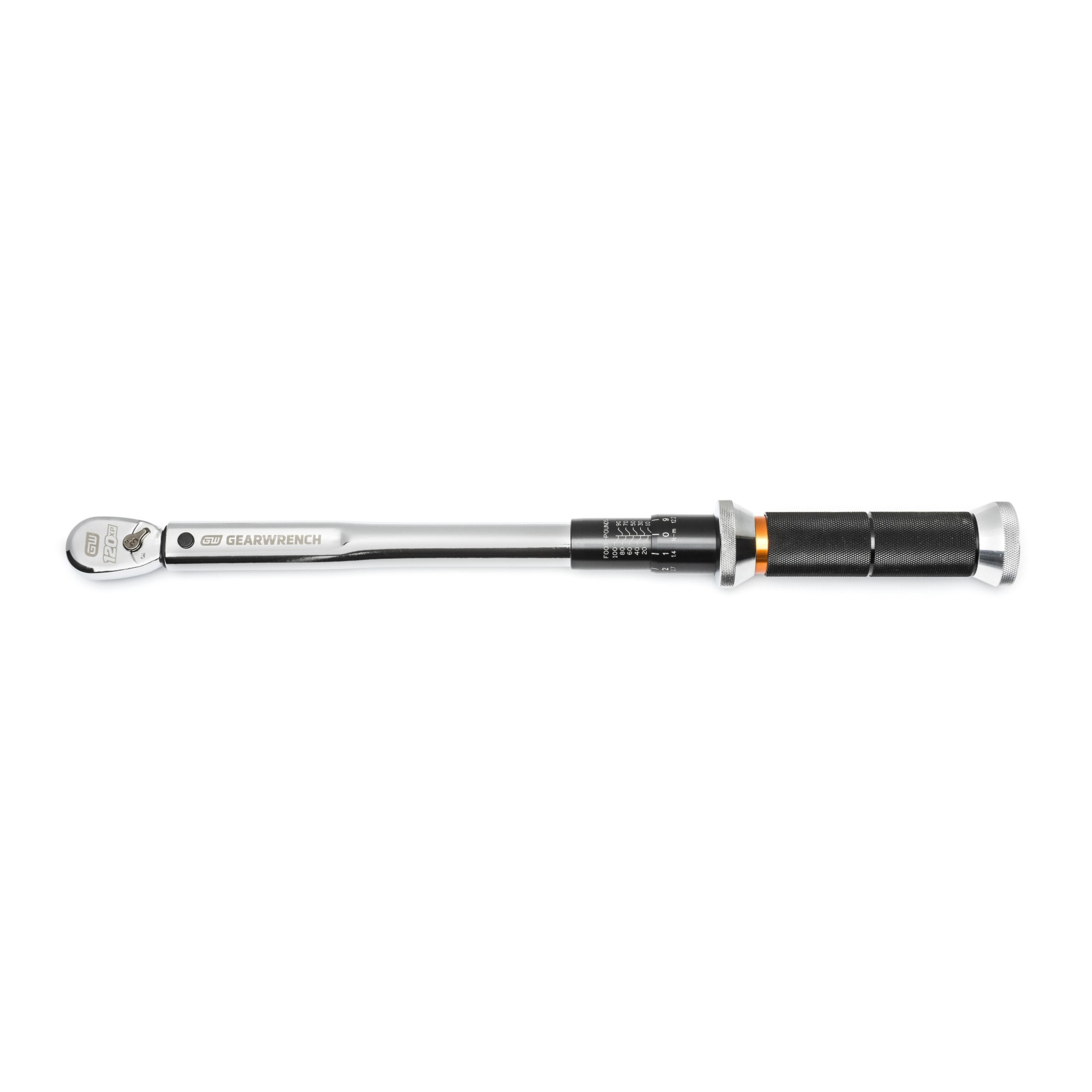 GEARWRENCH 3/8in. Drive 10-100ft/lbs. 120XP™ Micrometer Torque Wrench 1 GEARWRENCH 3/8in. Drive 10-100ft/lbs. 120XP™ Micrometer Torque Wrench