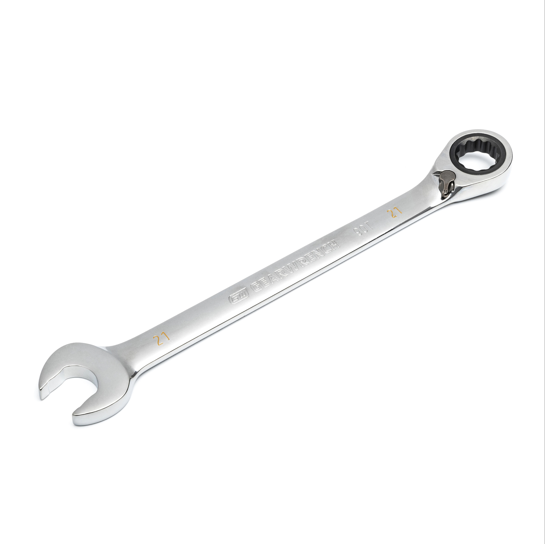 GEARWRENCH 21mm 90-Tooth 12-Point Reversible Ratcheting Wrench 2 GEARWRENCH 21mm 90-Tooth 12-Point Reversible Ratcheting Wrench - Image 2