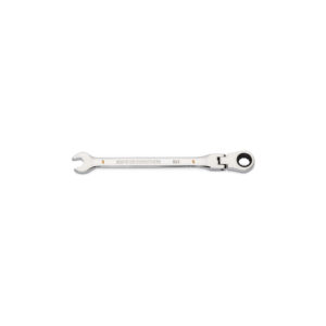 GEARWRENCH 9mm 90-Tooth Flex Head Combination Ratcheting Wrench
