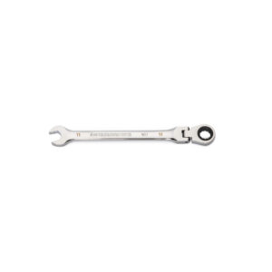GEARWRENCH 11mm 90-Tooth Flex Head Combination Ratcheting Wrench