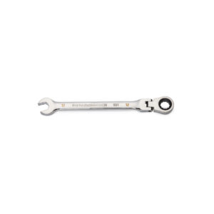 GEARWRENCH 12mm 90-Tooth Flex Head Combination Ratcheting Wrench