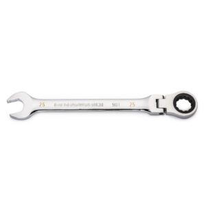 GEARWRENCH 25mm 90-Tooth Flex Head Combination Ratcheting Wrench