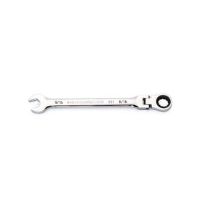 GEARWRENCH 9/16in. 90-Tooth Flex Head Combination Ratcheting Wrench