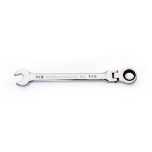 GEARWRENCH 11/16in. 90-Tooth Flex Head Combination Ratcheting Wrench