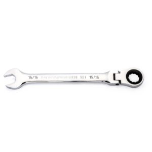 GEARWRENCH 15/16in. 90-Tooth Flex Head Combination Ratcheting Wrench