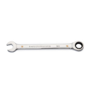 GEARWRENCH 18mm 90-Tooth Combination Ratcheting Wrench
