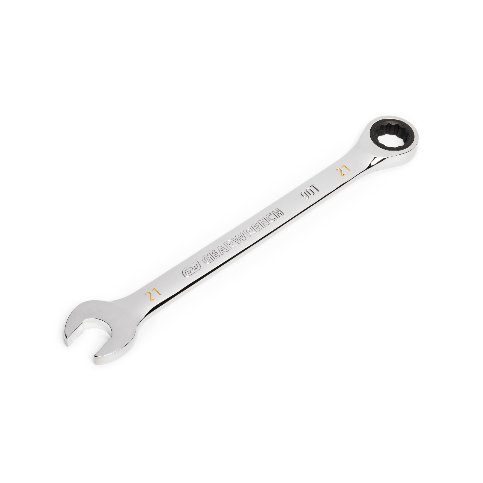 GEARWRENCH 21mm 90-Tooth Combination Ratcheting Wrench 2 GEARWRENCH 21mm 90-Tooth Combination Ratcheting Wrench - Image 2