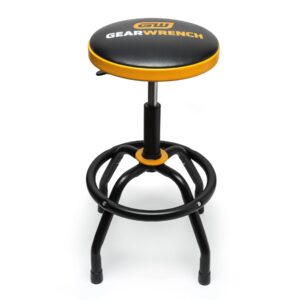 GEARWRENCH 660-787mm Adjustable Height Swivel Shop Stool
