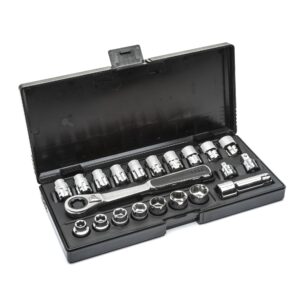 GEARWRENCH  21Pc 3/8in. Drive SAE/Metric Pass-Thru™ Set