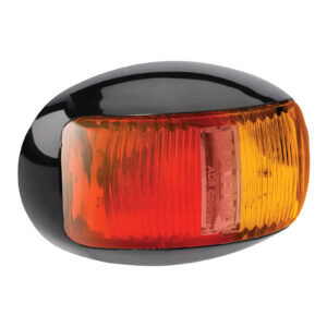 NARVA LED 16 S/MARKER OVAL BLK BASE