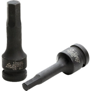 Teng 1/2in Dr. Hex Bit Impact Socket 19mm DIN