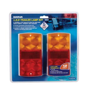 NARVA LED MODEL 36 SLIMLINE TRAILER LAMP KIT 12V