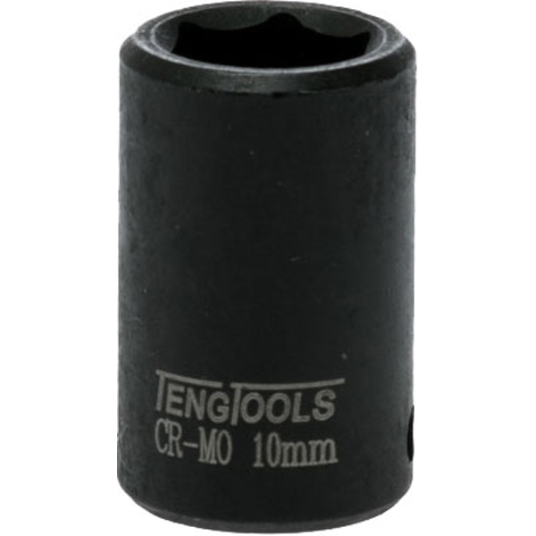 Teng 1/4in Dr. 10mm Impact Socket Din 1 Teng 1/4in Dr. 13mm Impact Socket Din