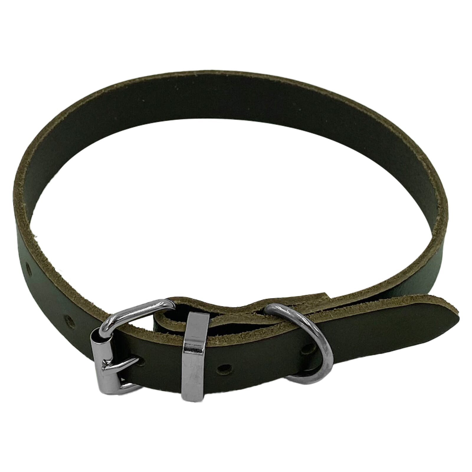 Taurus Coloured Leather Collar 19mm X 485mm Brown 1 Taurus Coloured Leather Collar 19mm X 485mm Brown