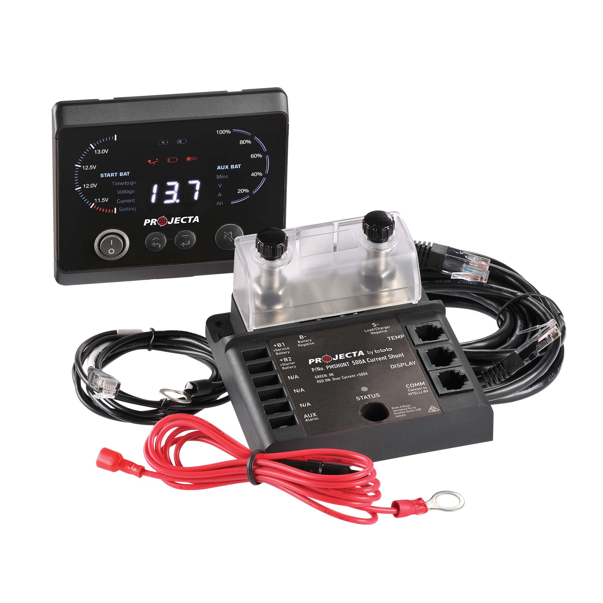 500A BLUETOOTH BATTERY MONITOR 1 PROJECTA 500A BLUETOOTH BATTERY MONITOR
