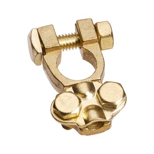 BRASS BATTERY TERMINAL SADDLE 1 PROJECTA BRASS BATTERY TERMINAL SADDLE