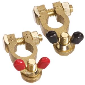 PROJECTA TERM BRASS W/NUT NEGx5 POSx5
