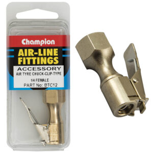 Champion Tyre Air Chuck-Clip Type-1/4in Female