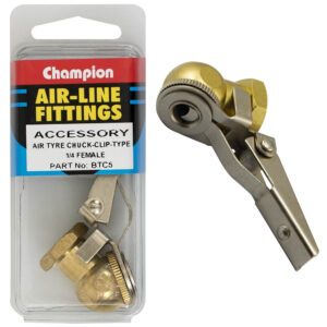 Champion Tyre Air Chuck-Clip Type-1/4in Female
